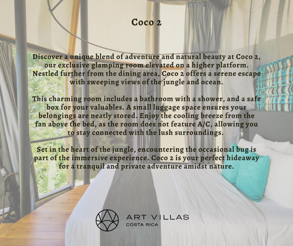 Art Villas Costa Rica, Villas & Glamping ウビタ エクステリア 写真