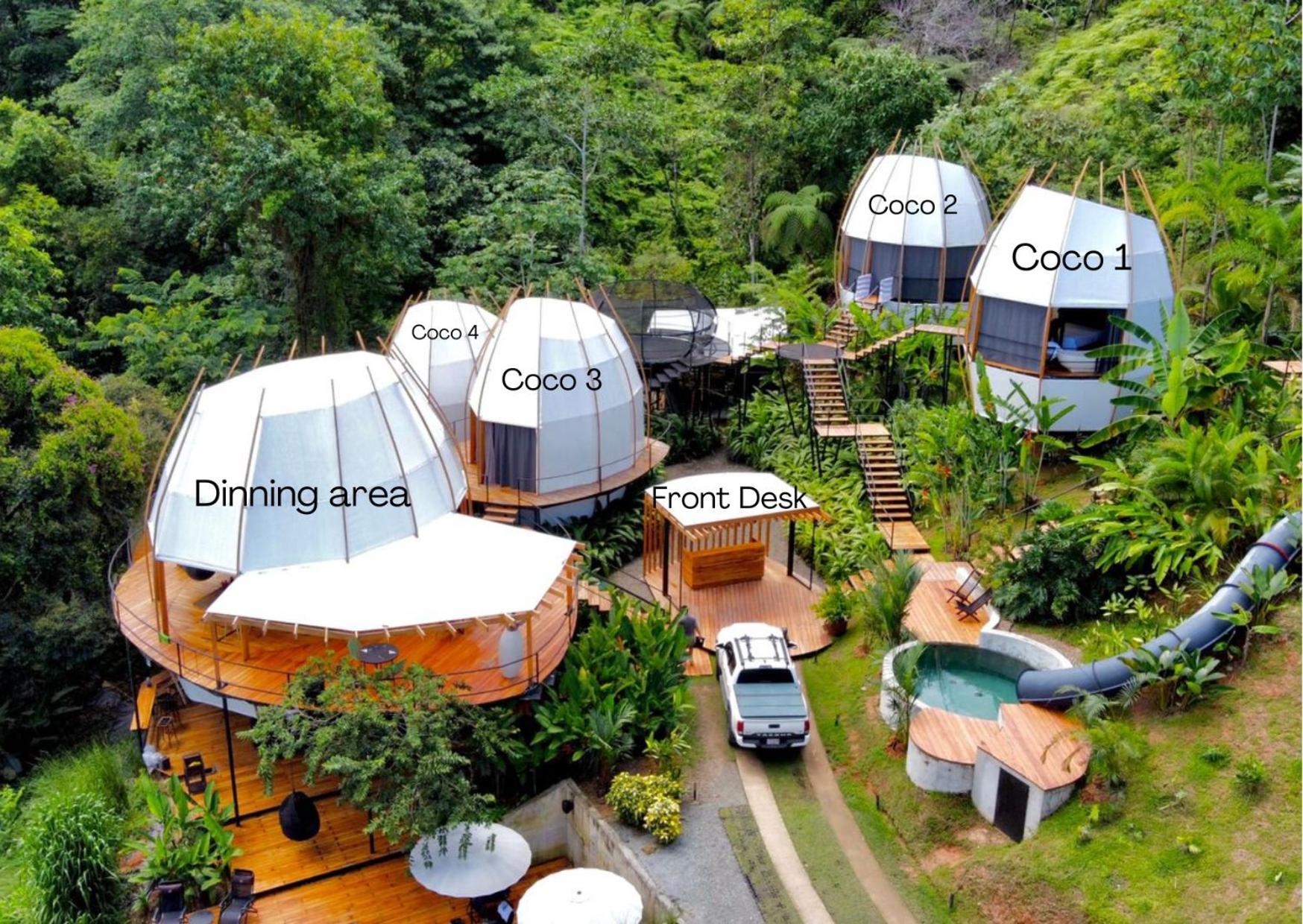 Art Villas Costa Rica, Villas & Glamping ウビタ エクステリア 写真